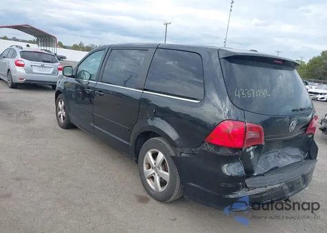 2010 Volkswagen Routan Se из США, поврежденный, VIN 2V4RW3D18AR296215